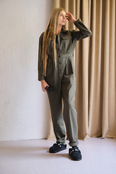 Комбинезон Colibri А_130 оливковый - фото 1