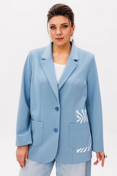 Жакет Anelli 1524 тендер_зебра - фото 7