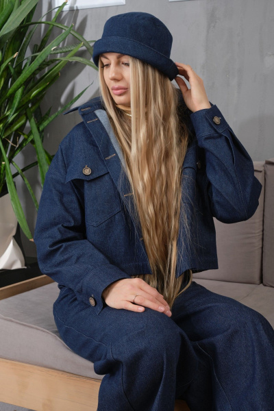 Куртка Colibri А_137 синий - фото 1