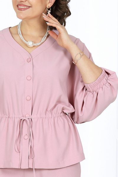 Блуза, брюки Ninele 6056 розовый - фото 3