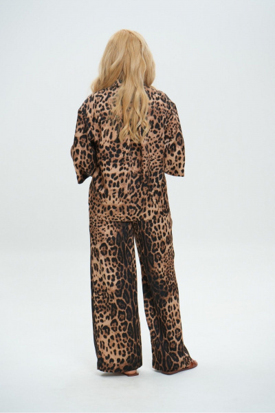 Брюки Colibri А_143 леопардовый - фото 2