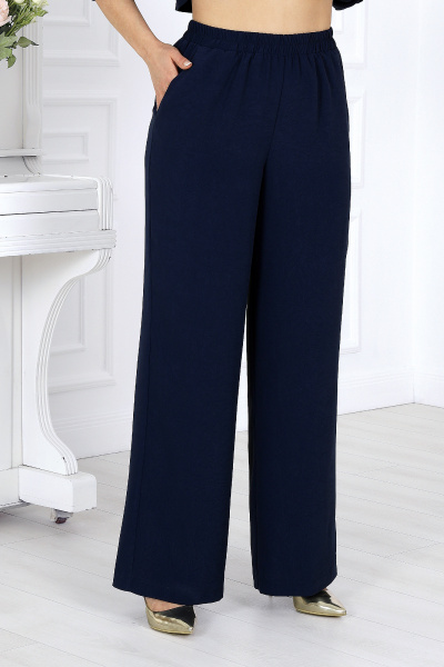 Блуза, брюки Ninele 6056 синий - фото 6