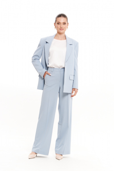 Брюки Панда 100760 голубой - фото 2