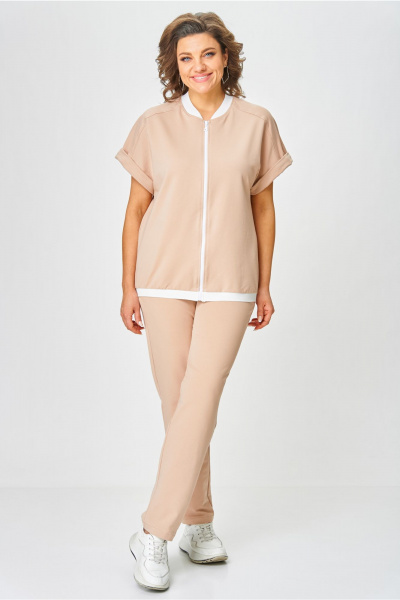 Брюки, свитшот STEFANY 2090 беж - фото 1