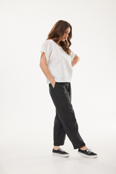 Брюки Mirolia 1155 чёрный - фото 4