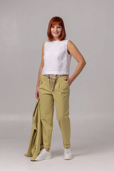 Топ Соджи 657 белый - фото 3