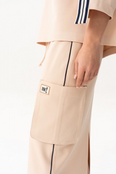 Юбка Luna 215 бежевый - фото 5