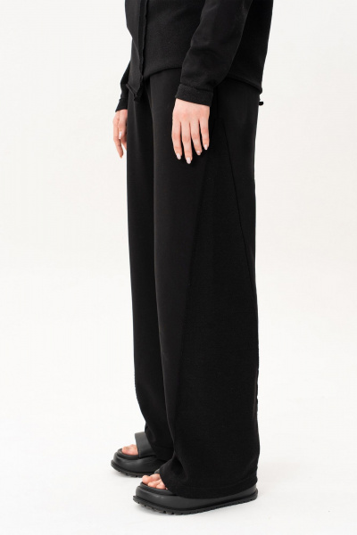 Брюки, свитшот Luna 219 чёрный - фото 4