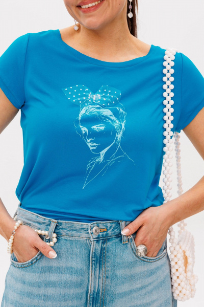 Футболка Anelli 1545 лола - фото 5