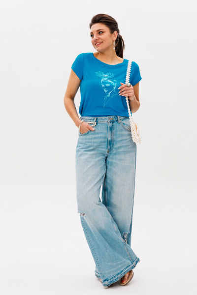 Футболка Anelli 1545 лола - фото 4