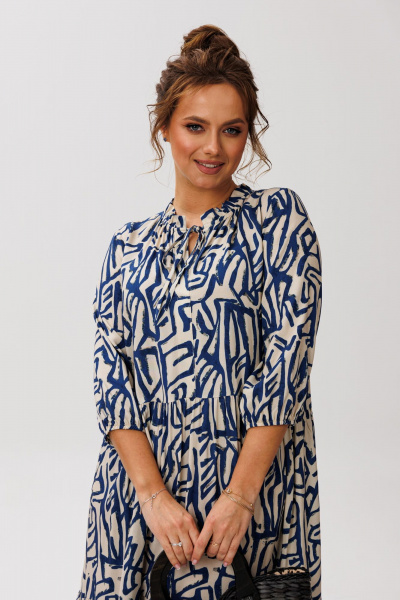 Платье Mubliz 257 синий - фото 10