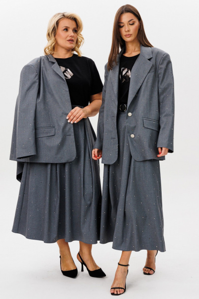 Жакет, юбка Kivviwear 42924301.01 - фото 4