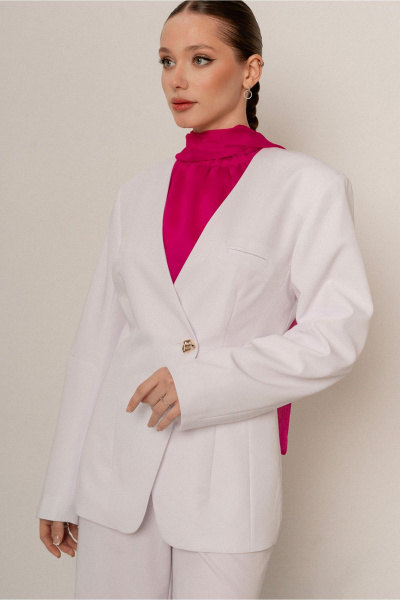 Жакет JRSy 2490 белый - фото 2