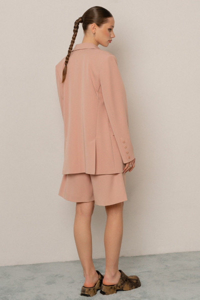 Жакет JRSy 2562 пыльно-розовый - фото 3