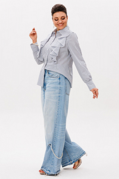 Рубашка Anelli 1532 вертикаль_волн - фото 6