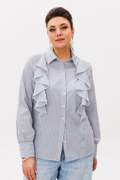 Рубашка Anelli 1532 вертикаль_волн - фото 1