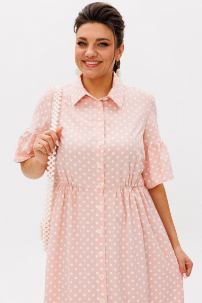 Платье Anelli 1555 полька_дот - фото 4