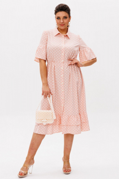 Платье Anelli 1555 полька_дот - фото 1