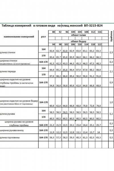Плащ КАЛИНКА ВП-3215-В24 мятно-коричневый - фото 5