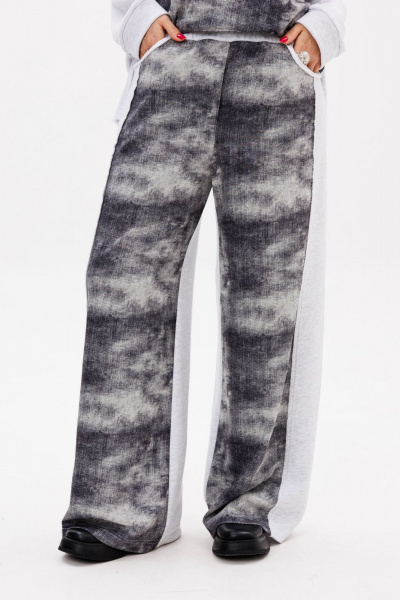 Брюки, джемпер Anelli 1526 рябчик - фото 4