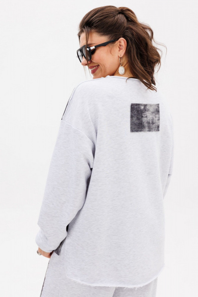 Брюки, джемпер Anelli 1526 рябчик - фото 10