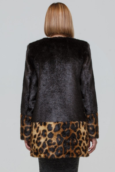 Шуба Зима Фэшн Classic-1-03/1-12 коричневый_под_норку - фото 8