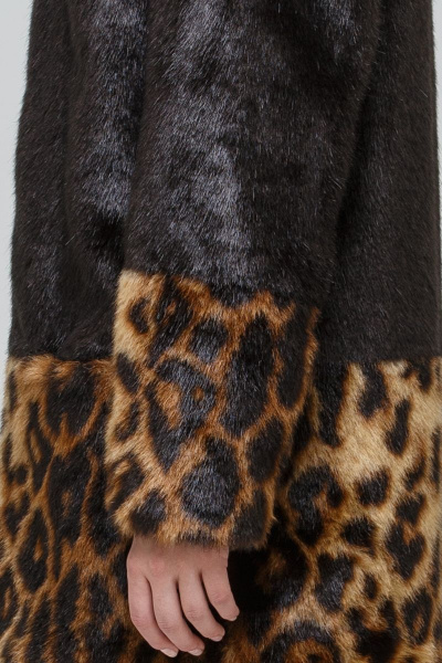 Шуба Зима Фэшн Classic-1-03/1-12 коричневый_под_норку - фото 2