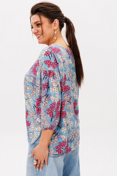 Блуза Anelli 1548 рябина - фото 3