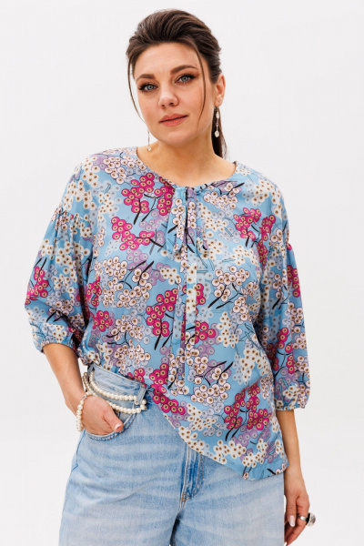 Блуза Anelli 1548 рябина - фото 1