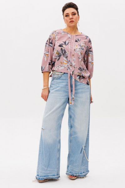 Блуза Anelli 1548 протея - фото 2