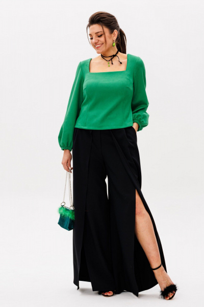 Блуза Anelli 1531 эхинацея - фото 6