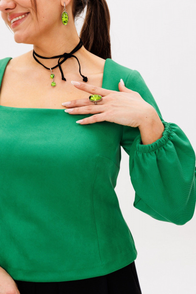 Блуза Anelli 1531 эхинацея - фото 5