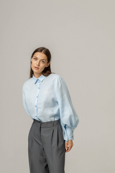 Брюки Twok 222012 серый - фото 3