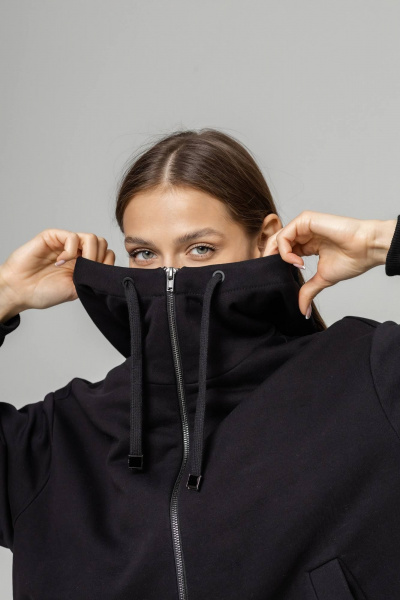 Бомбер Twok 330801 черный - фото 9