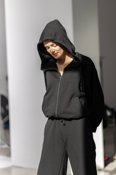 Брюки, бомбер Twok 330802 черный - фото 1