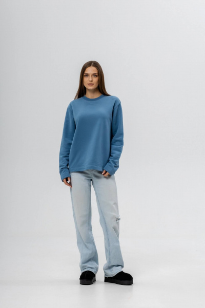 Лонгслив Twok 400707 деним - фото 8