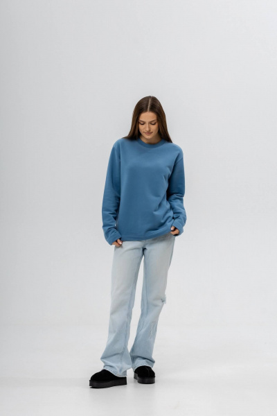 Лонгслив Twok 400707 деним - фото 7