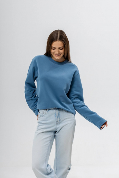 Лонгслив Twok 400707 деним - фото 2