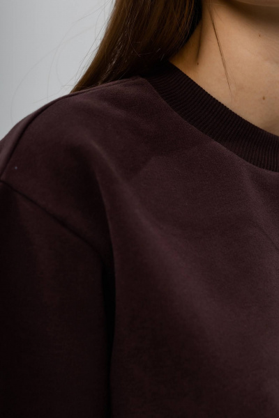 Лонгслив Twok 400709 шоколад - фото 4