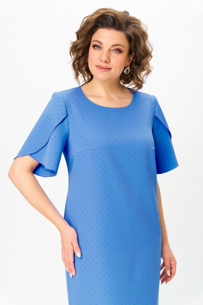 Платье Koketka i K 1269-1 василек - фото 6