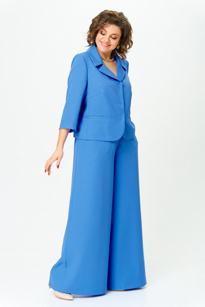 Брюки, жакет Koketka i K 1271 василек - фото 5