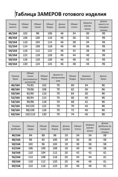 Элегантный костюм из лен вишер: жакет и брюки с блузкой Твой имидж 2097 тёмно-синий - фото 9