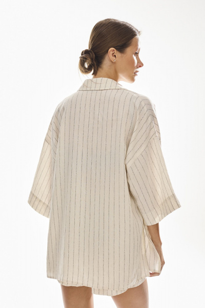 Блуза, шорты DAVA 2225 бежевый - фото 6