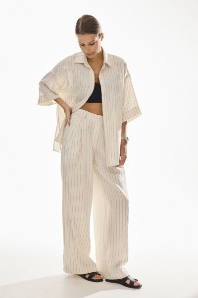 Брюки DAVA 5225 бежевый - фото 8