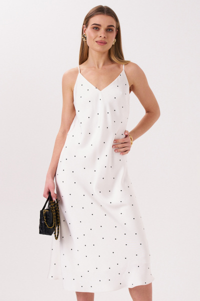 Платье Панда 16580 молочный - фото 5