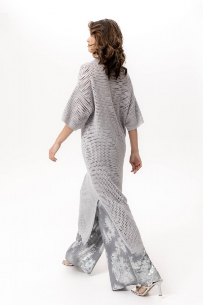 Платье Romgil РВ0206-ХЛ4 светло-серый - фото 8