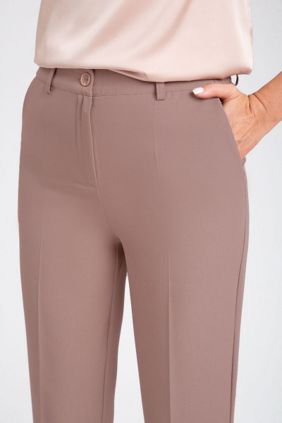 Брюки IVARI 303 бежевый - фото 4