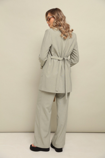 Брюки, жакет, топ LM К127048 зеленый - фото 15