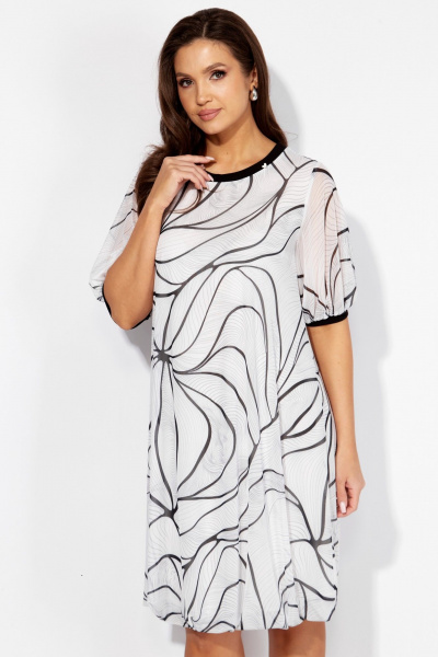 Платье TAiER 1340 белый - фото 3