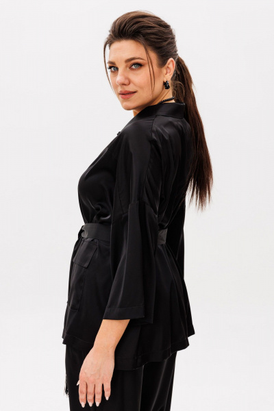 Блуза, брюки Anelli 1558 черный_жемчуг - фото 6